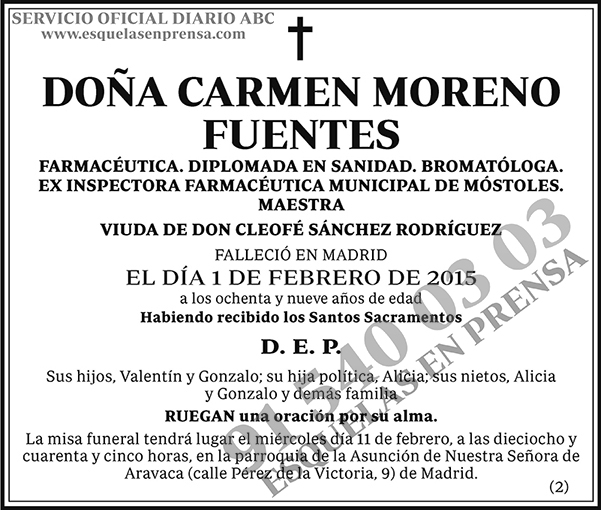 Carmen Moreno Fuentes